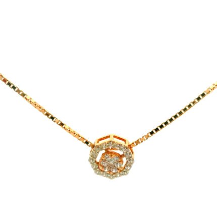 Celestial Bloom Diamond Necklace